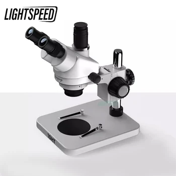 KGX-11HT (7-45Ч) Черен тринокулярный микроскоп
