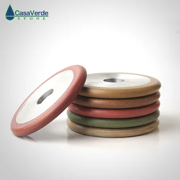 Безплатна доставка 4-инчов нарезно дискове за мокро използване от смола с дебелина 100 мм и 16 мм за шлайфане на гранит и мрамор