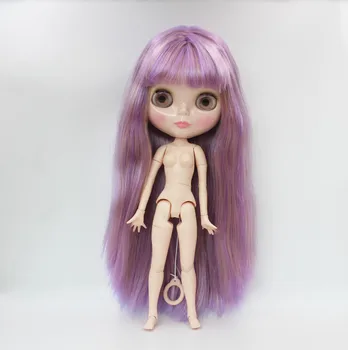 Безплатна доставка, промоция, RBL-745J, направи си сам, гол кукла блайт tait, подарък за рожден ден за момиче, 4 вида цветя, кукла с големи очи, с красиви коса, сладка играчка