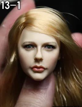 кумик 13-1 1/6 изискана красота резбовани главата, открита кукла, със собствените си ръце, е подходящ за непрекъсната тялото не се състои от тяло и дрехи